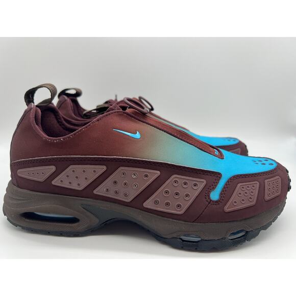 Nike Air Sunder Max BurgundyCrush Baltic Blue HQ4189-600 Women Size 9.5 - Picture 1 of 12